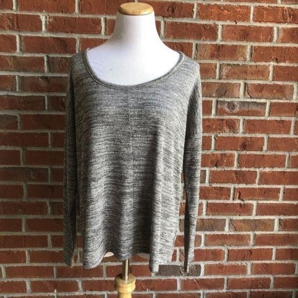 Old Navy‎ Slouchy Boxy Marled Sweater Top - Size M - Picture 1 of 5